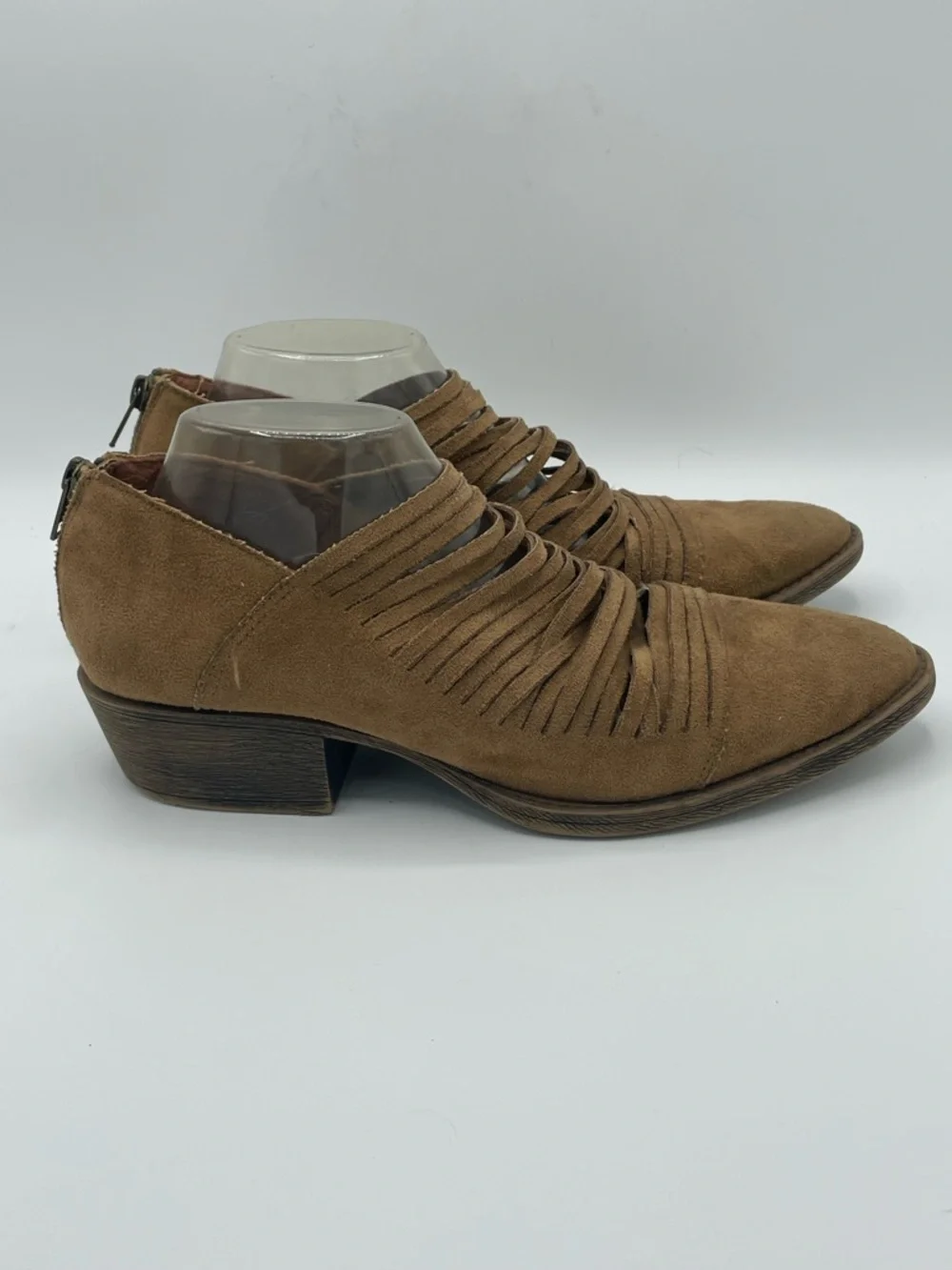 Coconuts by Matisse Powell Suede Cutout Ankle Booties.